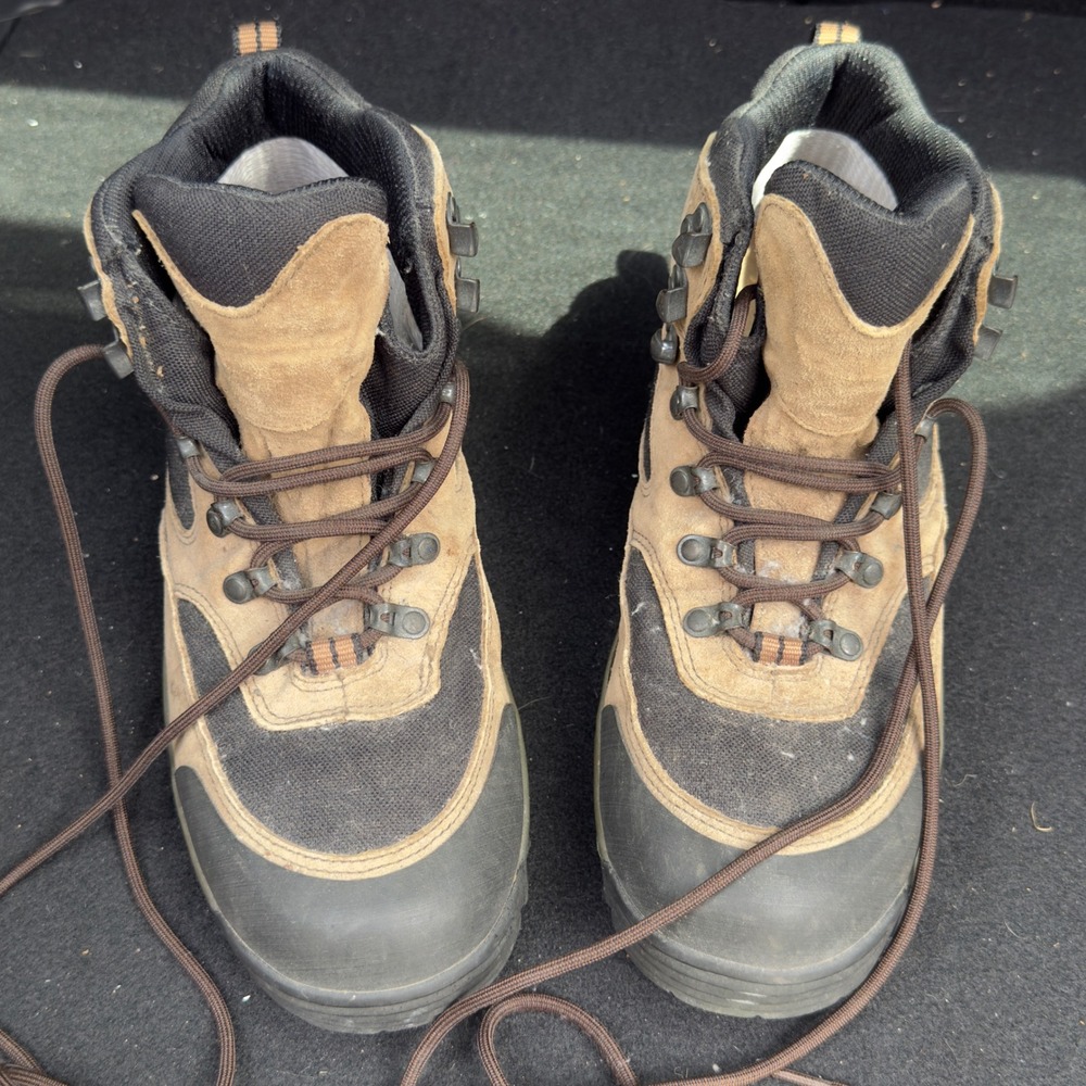 REI Monarch GTX Merrell Hiking Boots Brown Black Size 10.5